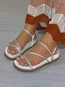 SANDALIA PAPETE IVETE SOLA BAIXA