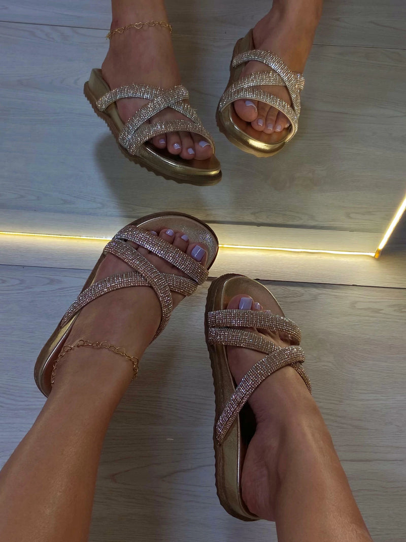 SANDALIA PAPETE ESMERALDA