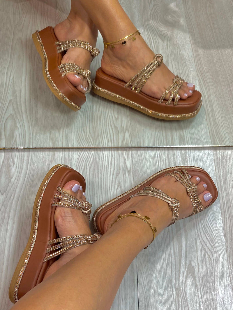 SANDALIA FLATFORM ELISA