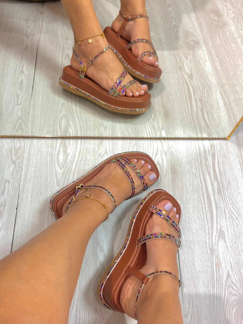 SANDALIA FLATFORM VITORIA