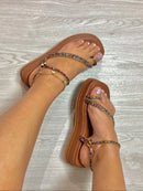 SANDALIA FLATFORM MANU