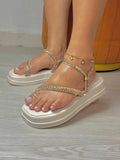 SANDALIA FLATFORM MANU
