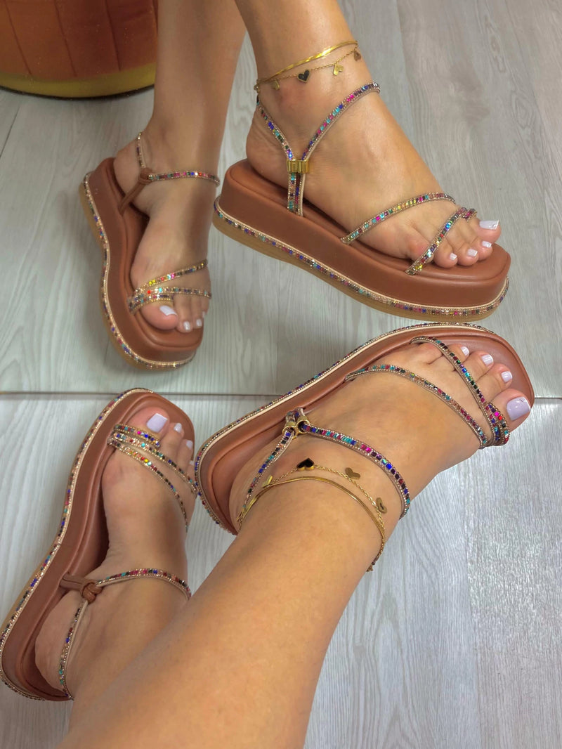 SANDALIA FLATFORM SOFIA