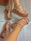 SANDALIA FLATFORM SOFIA