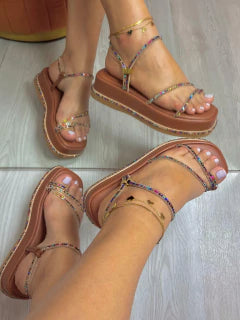 SANDALIA FLATFORM SOFIA