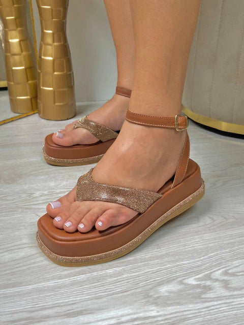 SANDALIA FLATFORM VALENTINA